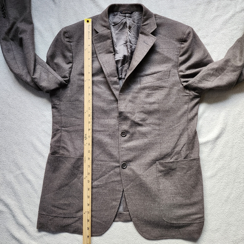 Loro Piana Italian Sweet Felt Wool Single Breaster Blazer - Picture 9 of 12